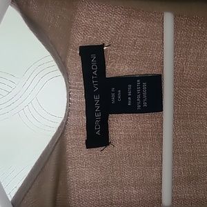 Adrienne Vittadini Multifunctional Wrap/Shawl with fringe on bottom